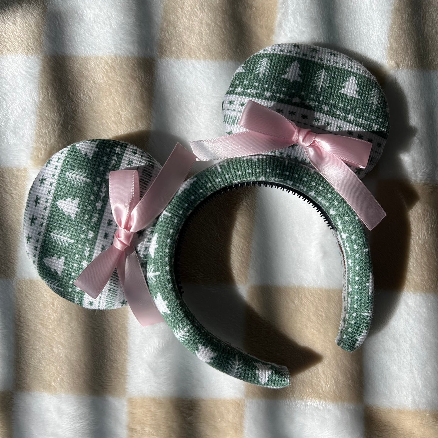 Christmas Trees + Pink Bows