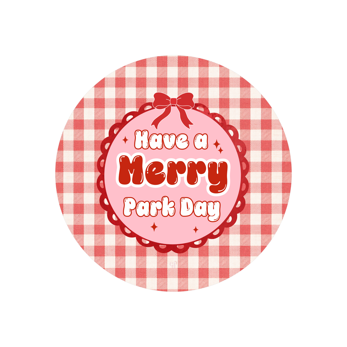 Have a Merry Park Day Button