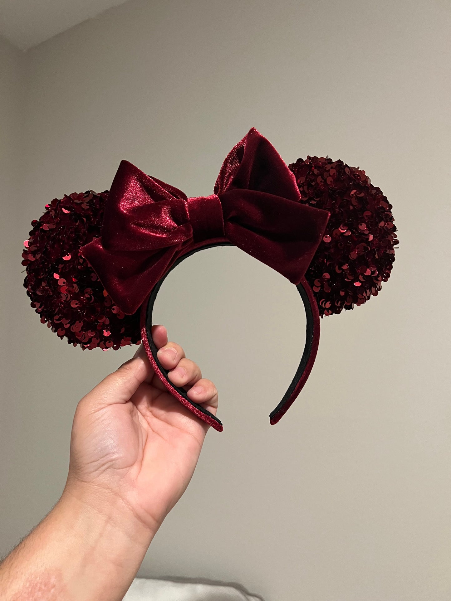 Wine Red Ears