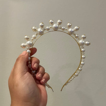 Jumbo Mouse Pearl Headband [Pre-Order]