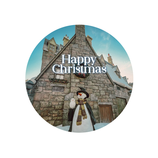 Happy Christmas Button