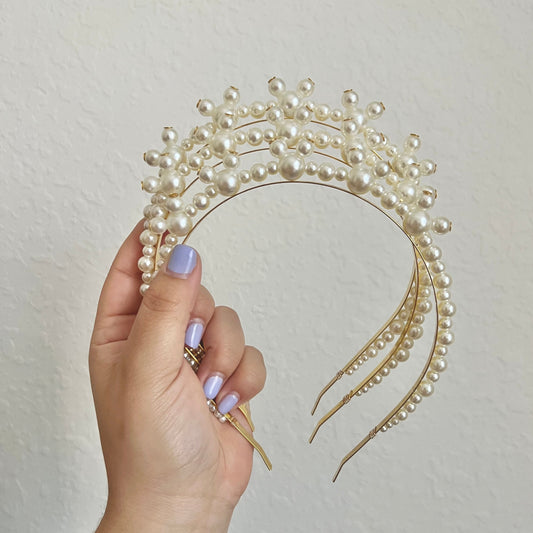 Handmade Pearl Headband