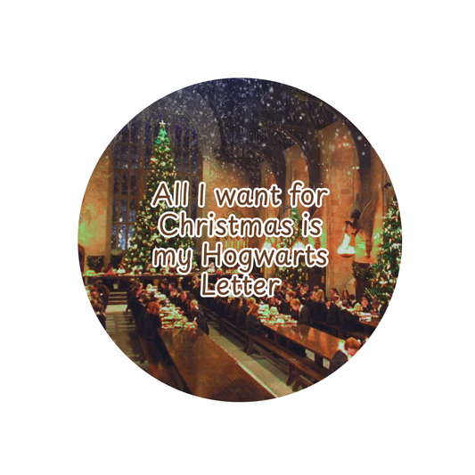 All I Want for Christmas Button