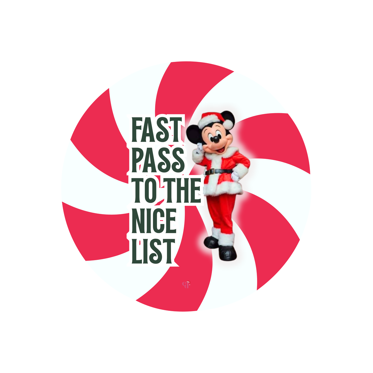 Fast Pass to the Nice List Button