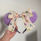 Floral Big Bow Ears