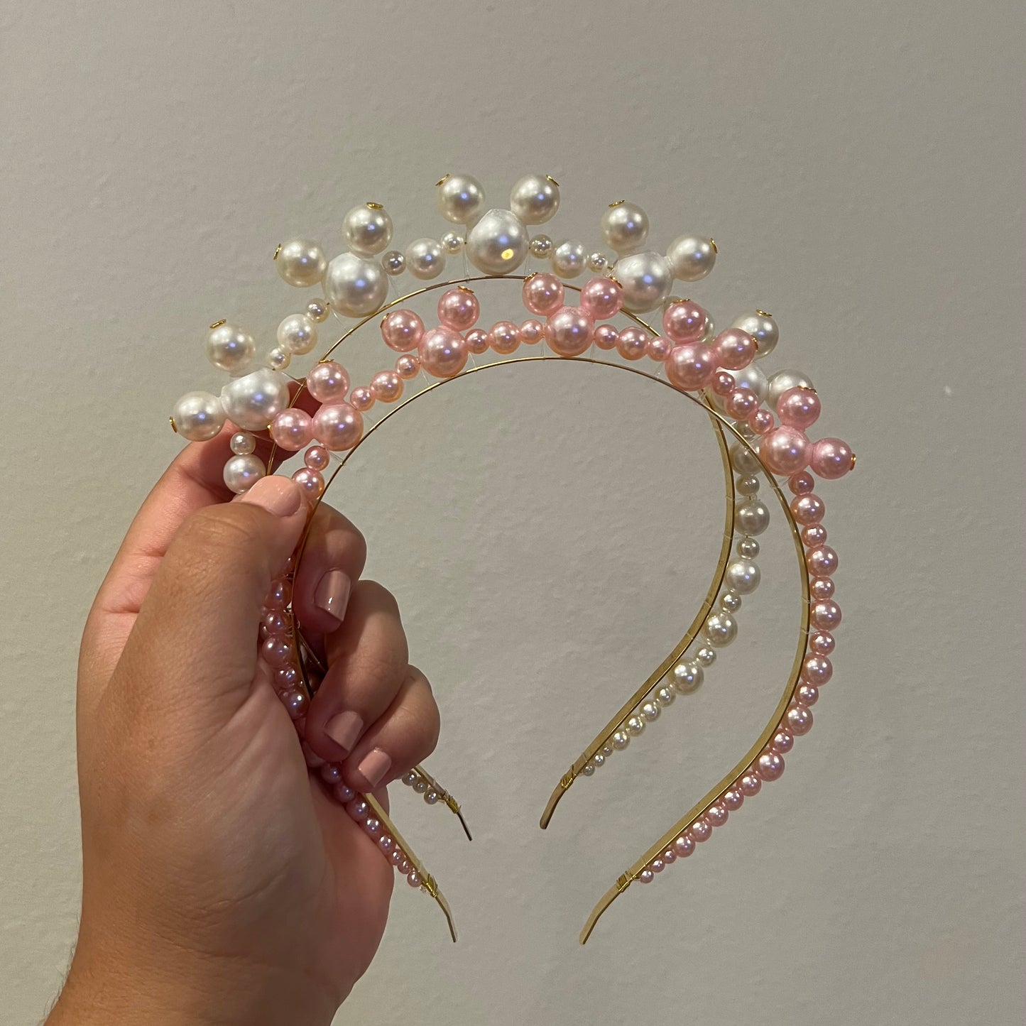 Jumbo Mouse Pearl Headband [Pre-Order]