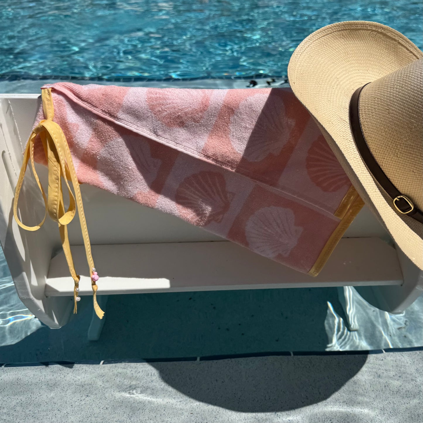 Seashell + Yellow Towel Skirt