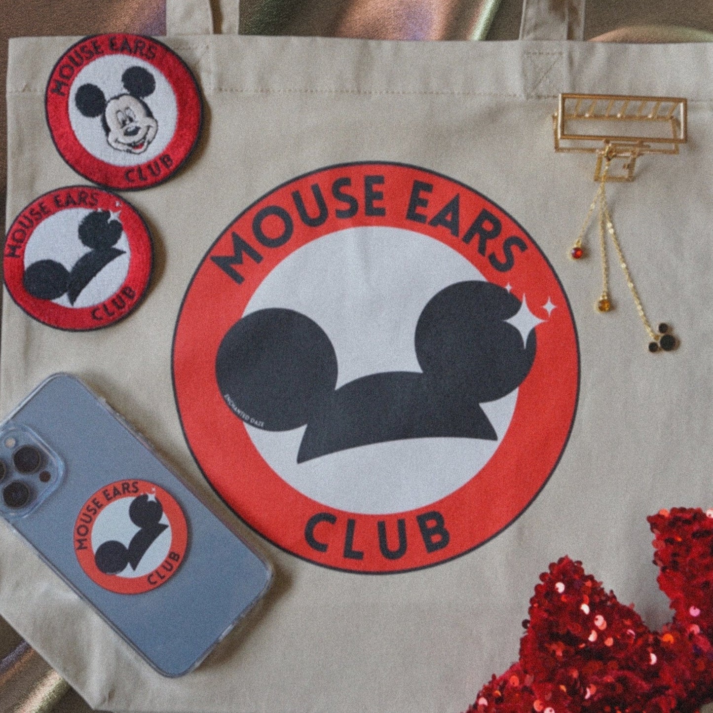 Mouse Club Tote Bag