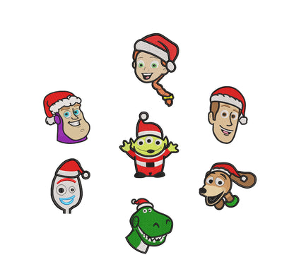 Christmas Plaid + Character Ears