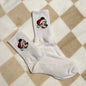 Santa Mouse Socks