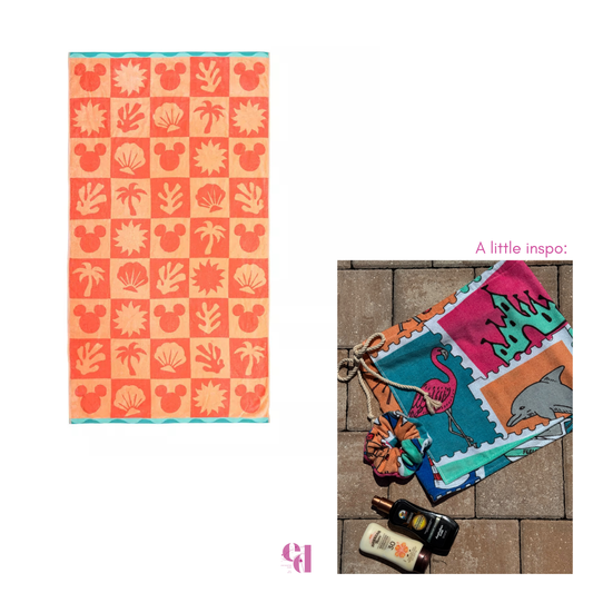 Summer Mouse Towel Skirt